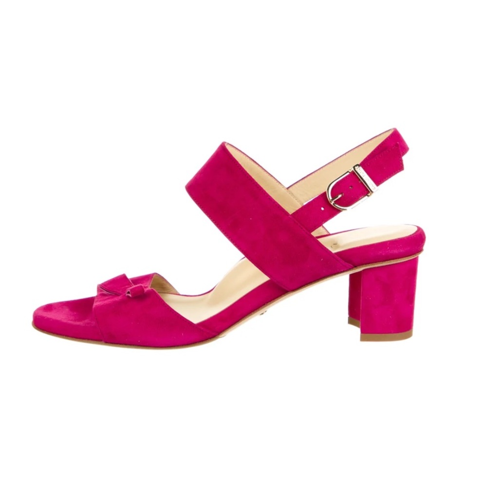 Sarah Flint Suede Slingback Sandals